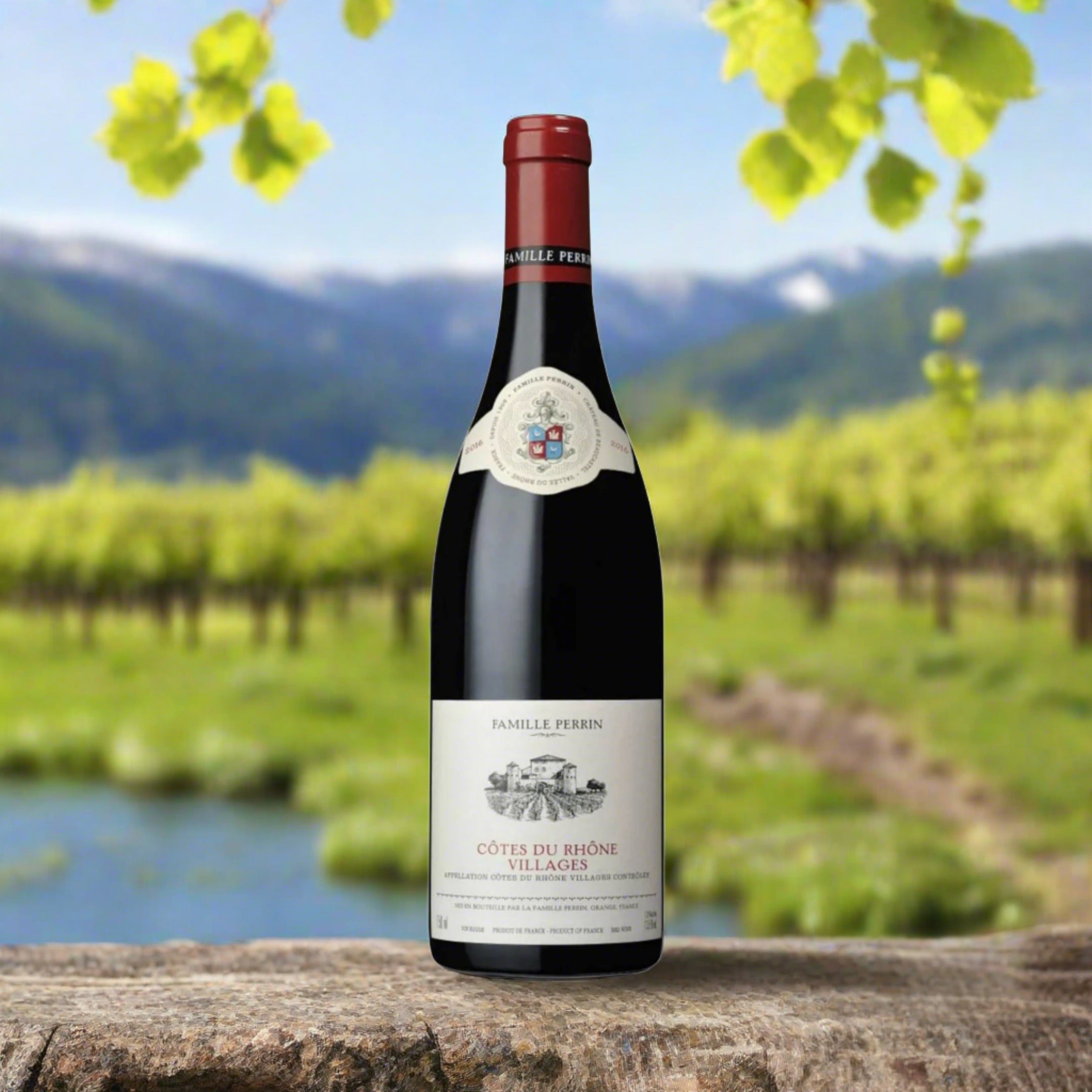 Famille Perrin, Côtes-du-Rhône Villages 2019 The Online Wine Tasting Club 
