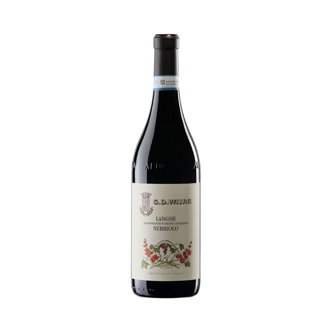 G.D. Vajra, Langhe, Nebbiolo Wine Bottle The Online Wine Tasting Club 