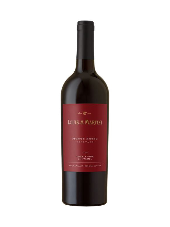 Louis M. Martini, "Gnarly Vine Zinfandel" , Monte Rosso Vineyard, Sonoma Valley, USA, 2017 Wine Bottle Vineyard Cellars 