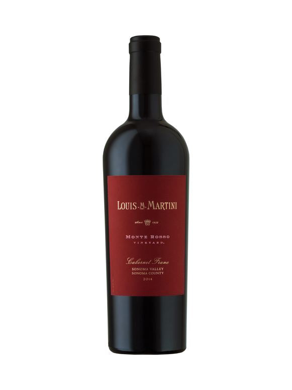 Louis. M. Martini, Monte Rosso, Cabernet Franc, Sonoma Valley, 2017 Wine Bottle Vineyard Cellars 