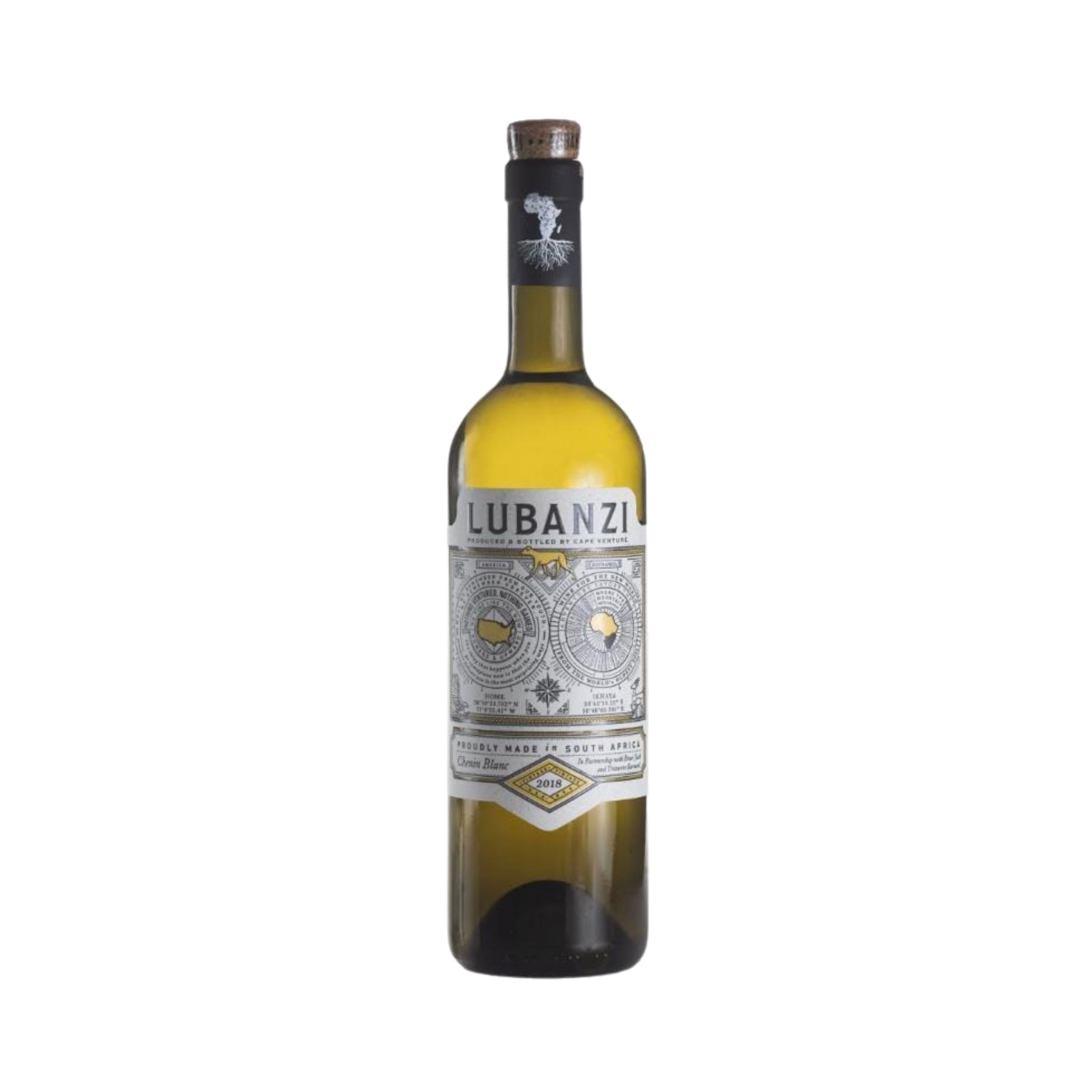 Lubanzi, Chenin Blanc, Swartland, South Africa, 2020 Wine Bottle MJ WIne Cellars 