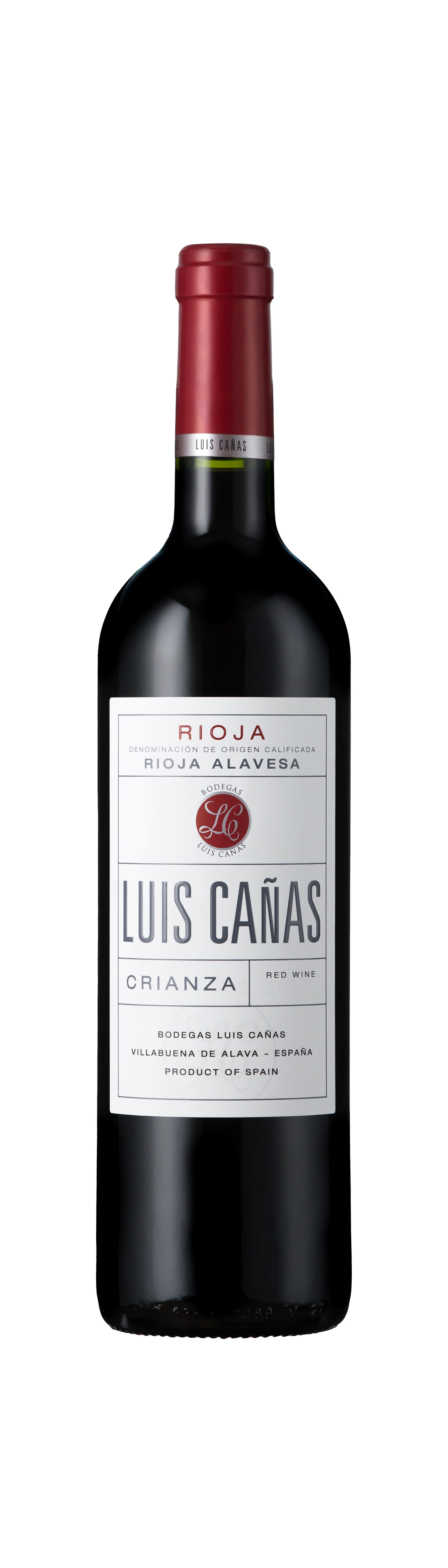 Luis Canas, Rioja Crianza, DOCa Rioja, Spain, 2019 Wine Bottle Alliance Wines 