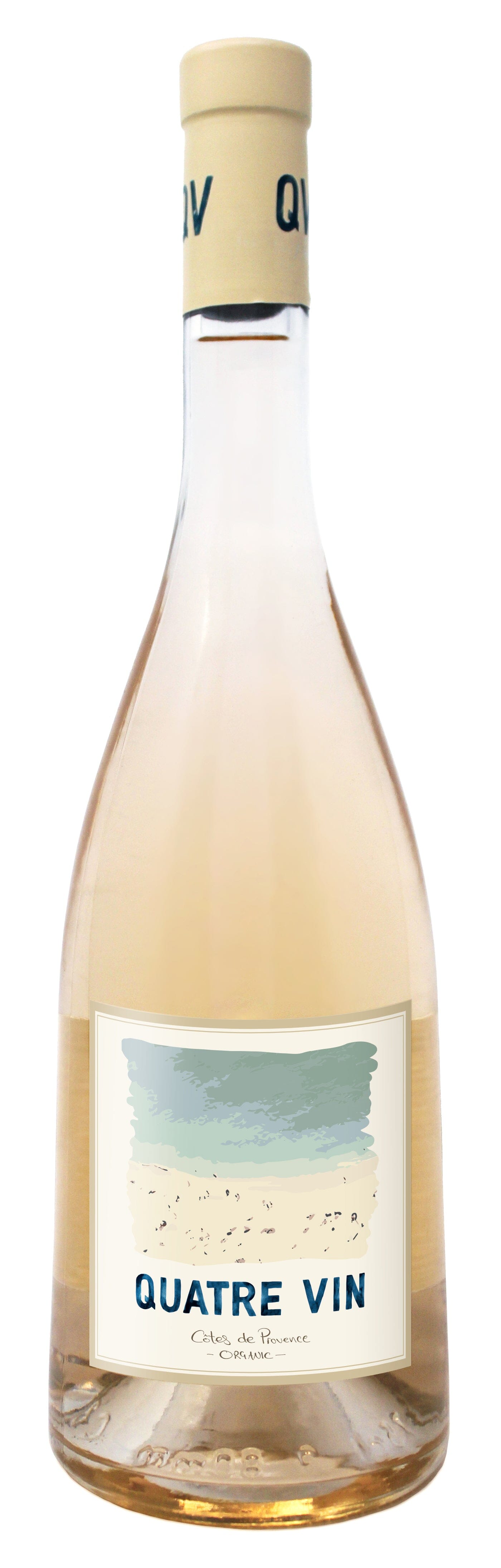 Quatre Vin, Côtes de Provence, Rosé Wine Bottle ABS WIne 