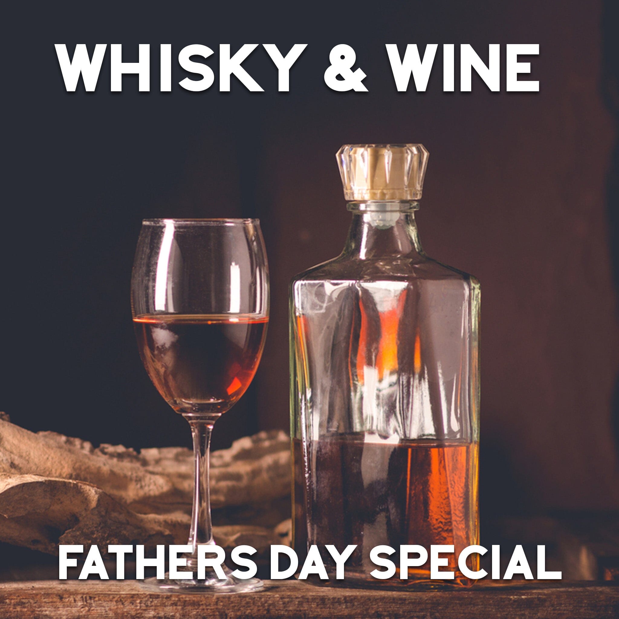 Whisky & Wine: Fathers' Day Tasting Experience Tasting pack The Online Wine Tasting Club 