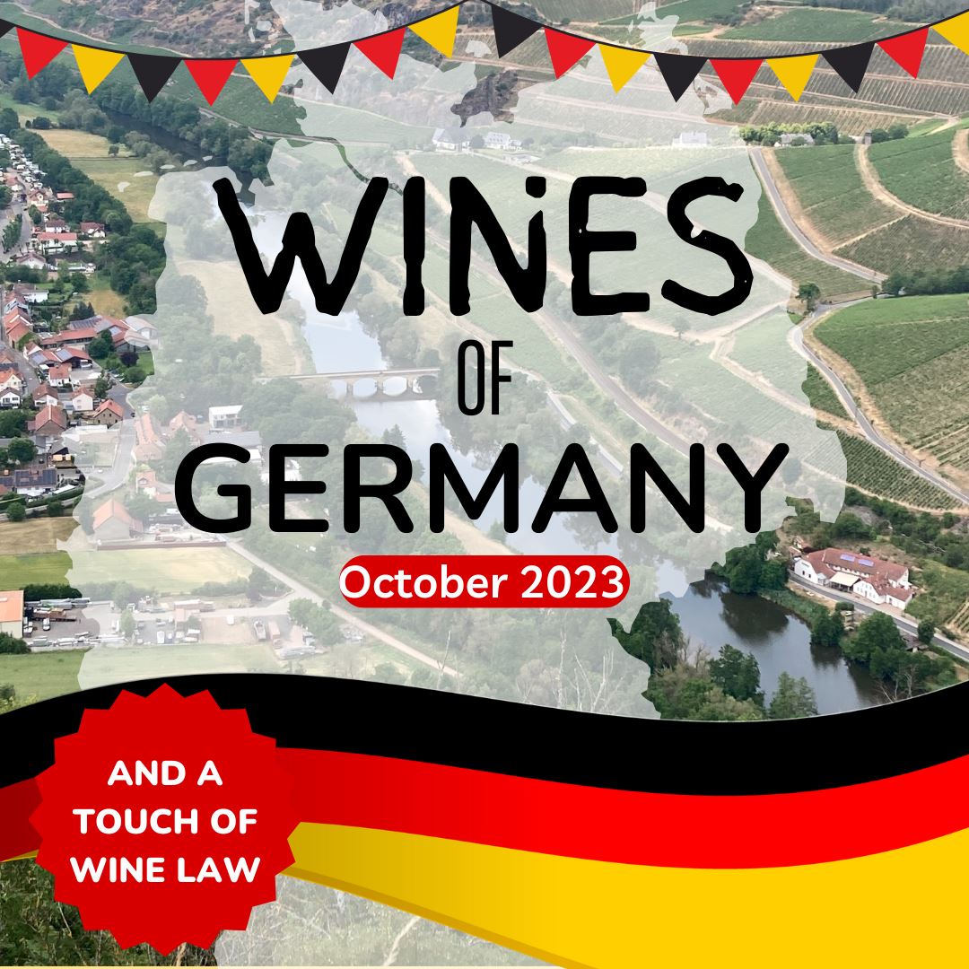 Wine of Germany & Wine Law - October 2023 - Date TBC Tasting pack The Online Wine Tasting Club 