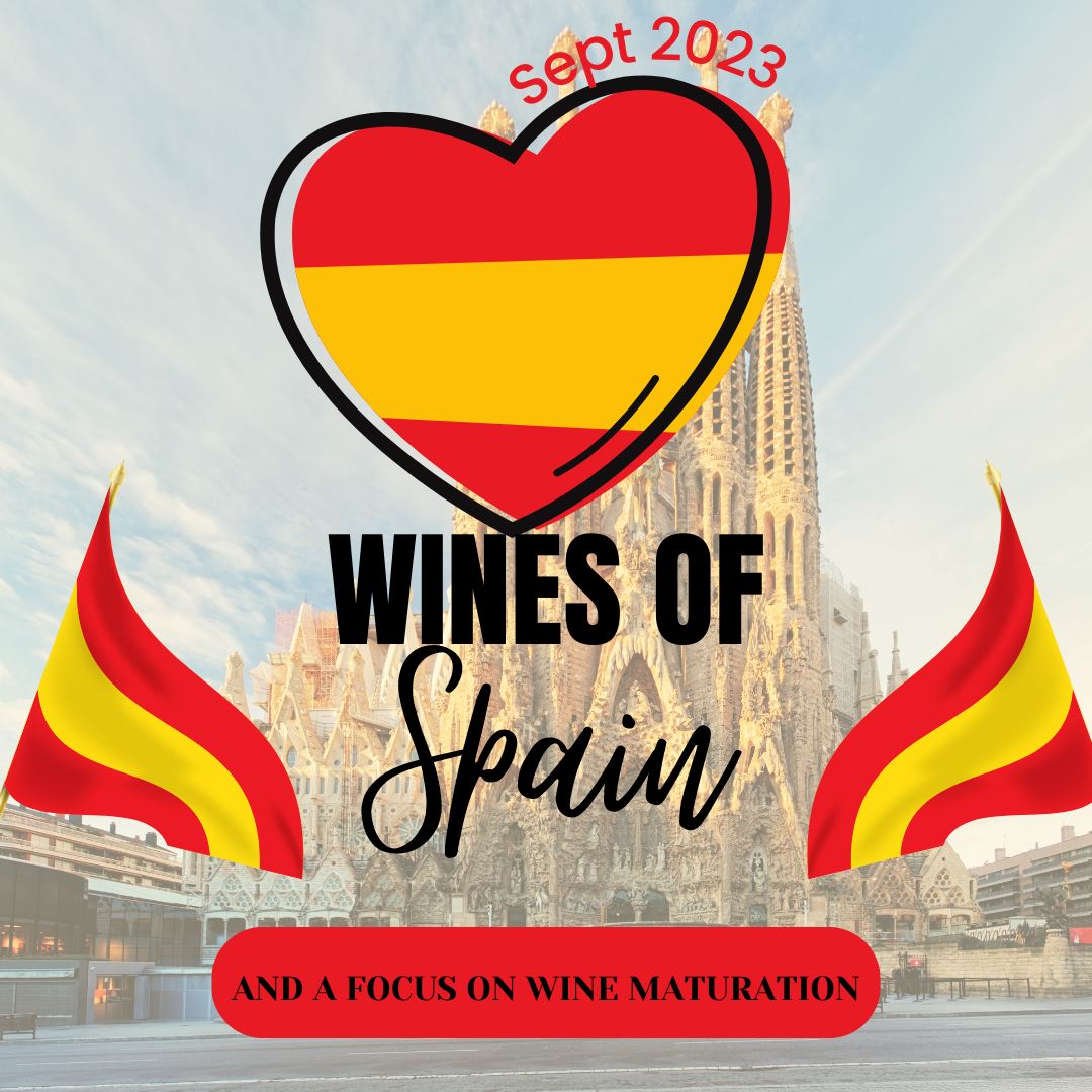 Wines of Spain & WIne Maturation - September 2023 - Date TBC Tasting pack The Online Wine Tasting Club 